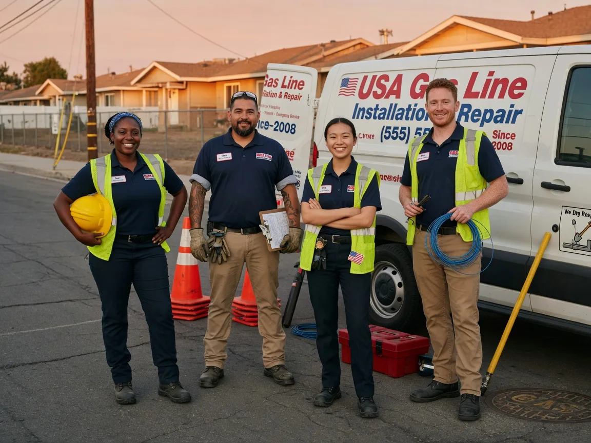 Gas Line Installation company in Lafayette, NJ